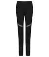 TL672 Tombo Ladies Panelled Leggings Black colour image